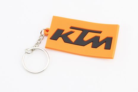 Брелок "KTM", гумовий 63х34мм