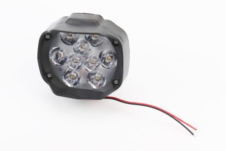 Фара додаткова світлодіодна вологозахисна - 9 LED, (77*64mm)