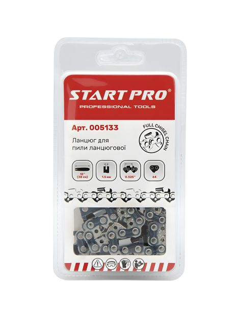 Цепь для цепной пилы Start Pro 15"-0.325 64 звена Цепь для цепной пилы Start Pro 15"-0.325 64 звена