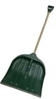 Зеленая лопата для уборки снега