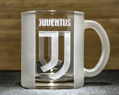 Чашка с логотипом футбольного клуба Ювентус, FC Juventus SandDecor