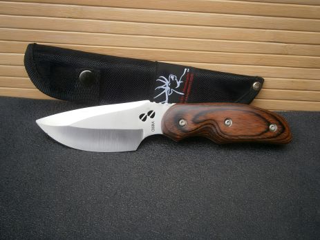 Нож туристический Buck Rocky Mountain "Скала" фултанг с ножнами 20 см