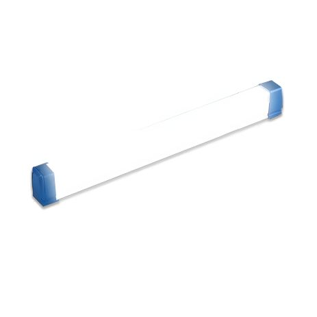 32cm Portable LED Light, Magnetic, Battery-Powered, USB 5V, Cold Light, Button, White-Blue