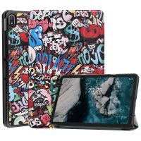 Фірмовий чохол HardPrinted з малюнком для Nokia T20 Графіті