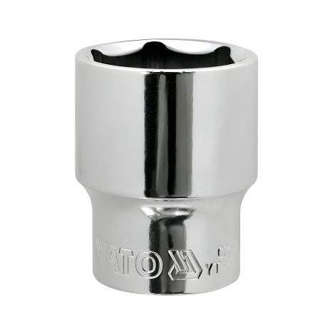 Торцева головка квадрат 1/2" х 1-1/4", L=45 мм, хром-ванадій Yato YT-5093