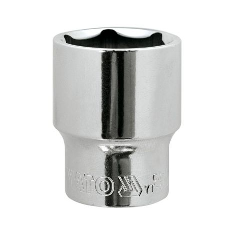 Головка торцевая: квадрат 1/2" х 1-1/8", L=44 мм, из хром-ванадия Yato YT-5092
