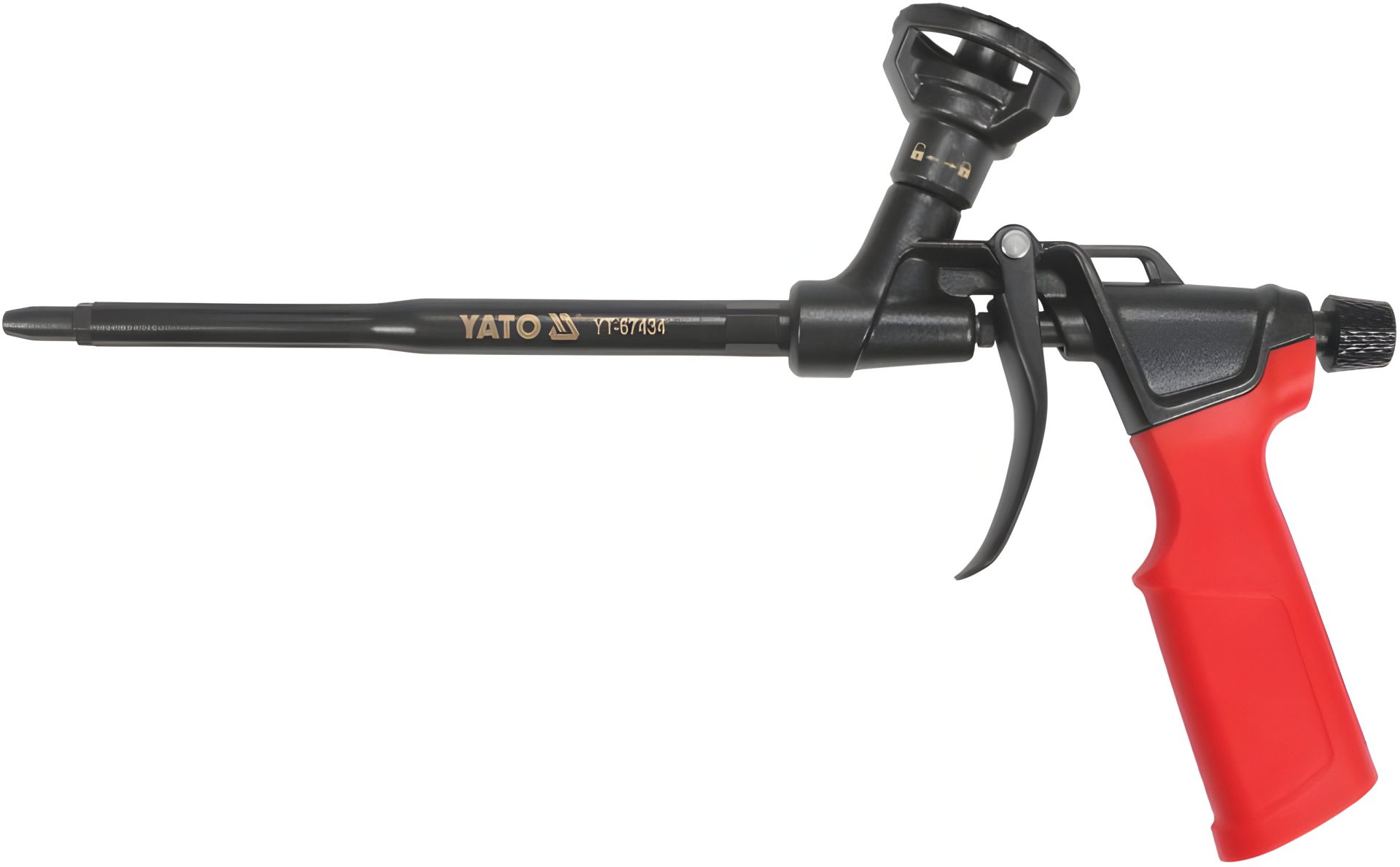 Пистолет для нанесения PU массы, блокировочный вентиль, ствол 200 мм, общее 315 мм, Yato (YT-67434) Пистолет для нанесения PU массы, блокировочный вентиль, ствол 200 мм, общее 315 мм, Yato (YT-67434)