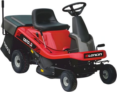Трактор-газонокосилка бензиновый 8,8 кВт, шир/выс покоса 760/20-90 мм, сборник- 170 л (2 места) Yato YT-85550 Трактор-газонокосилка бензиновый 8,8 кВт, шир/выс покоса 760/20-90 мм, сборник- 170 л (2 места) Yato YT-85550