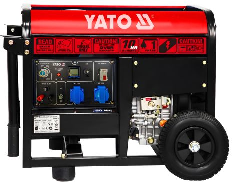 Дизельний генератор струму: P = 3.2 кВт, U = 230 V AC Yato YT-85423 Дизельний генератор струму: P = 3.2 кВт, U = 230 V AC Yato YT-85423