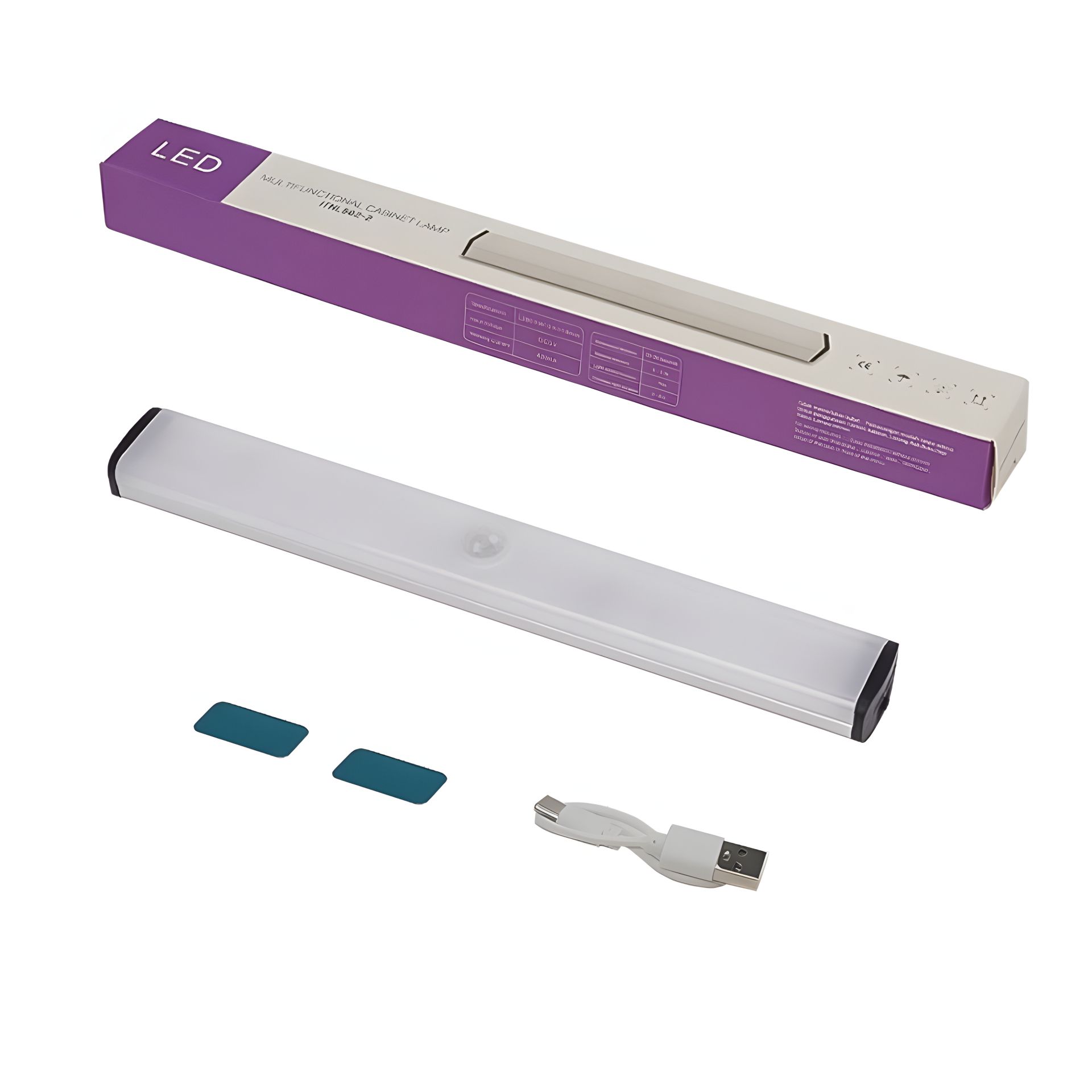 020-3 LED Light with Motion Sensor, Battery, Aluminum Body, 20cm 3W 020-3 LED Light with Motion Sensor, Battery, Aluminum Body, 20cm 3W