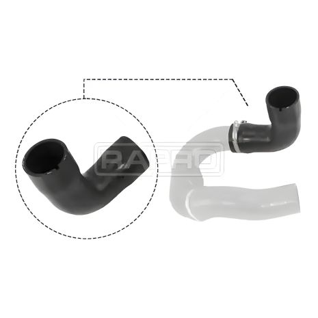 Патрубок интеркулера для Doblo/Combo 1.6D/2.0D Multijet 10-L, RAPRO (11591) Патрубок интеркулера для Doblo/Combo 1.6D/2.0D Multijet 10-L, RAPRO (11591)