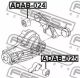 Сайлентблок заднего дифференциала Audi A6/Avant/Quatro 98-05, FEBEST (ADAB025)