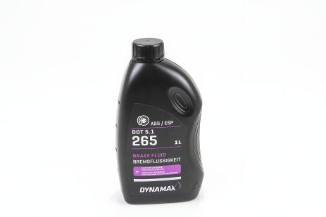 Гальмівна рідина 1L DOT 5.1, DYNAMAX (502105) Гальмівна рідина 1L DOT 5.1, DYNAMAX (502105)
