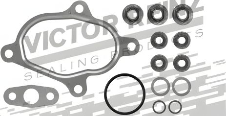 Монтажний комплект турбіни VW LT 28-35-46 2,5TDI 96-06, VICTOR REINZ (041002801)