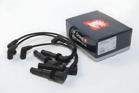 Комплект проводів запалювання (4 шт) для CADDY/GOLF/POLO 1.4-1.6 97-06, JP Group 1192003510