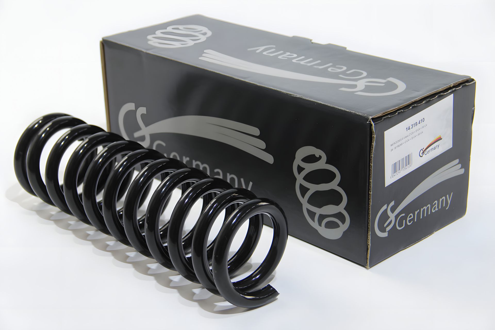 CS Germany 14319410 задня пружина для MB W124 -95 CS Germany 14319410 задня пружина для MB W124 -95