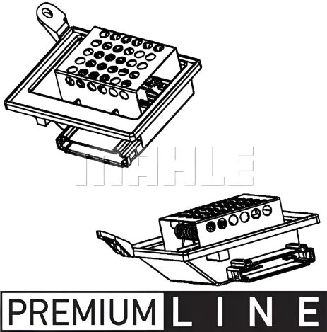 Печка реостат MB Vito (W639) 03-, MAHLE/KNECHT (ABR87000P) Печка реостат MB Vito (W639) 03-, MAHLE/KNECHT (ABR87000P)