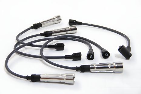 Комплект проводів запалювання (4 шт) для Golf II/III/Passat B3/Audi 80 (5кОм), JP Group (1192000410)