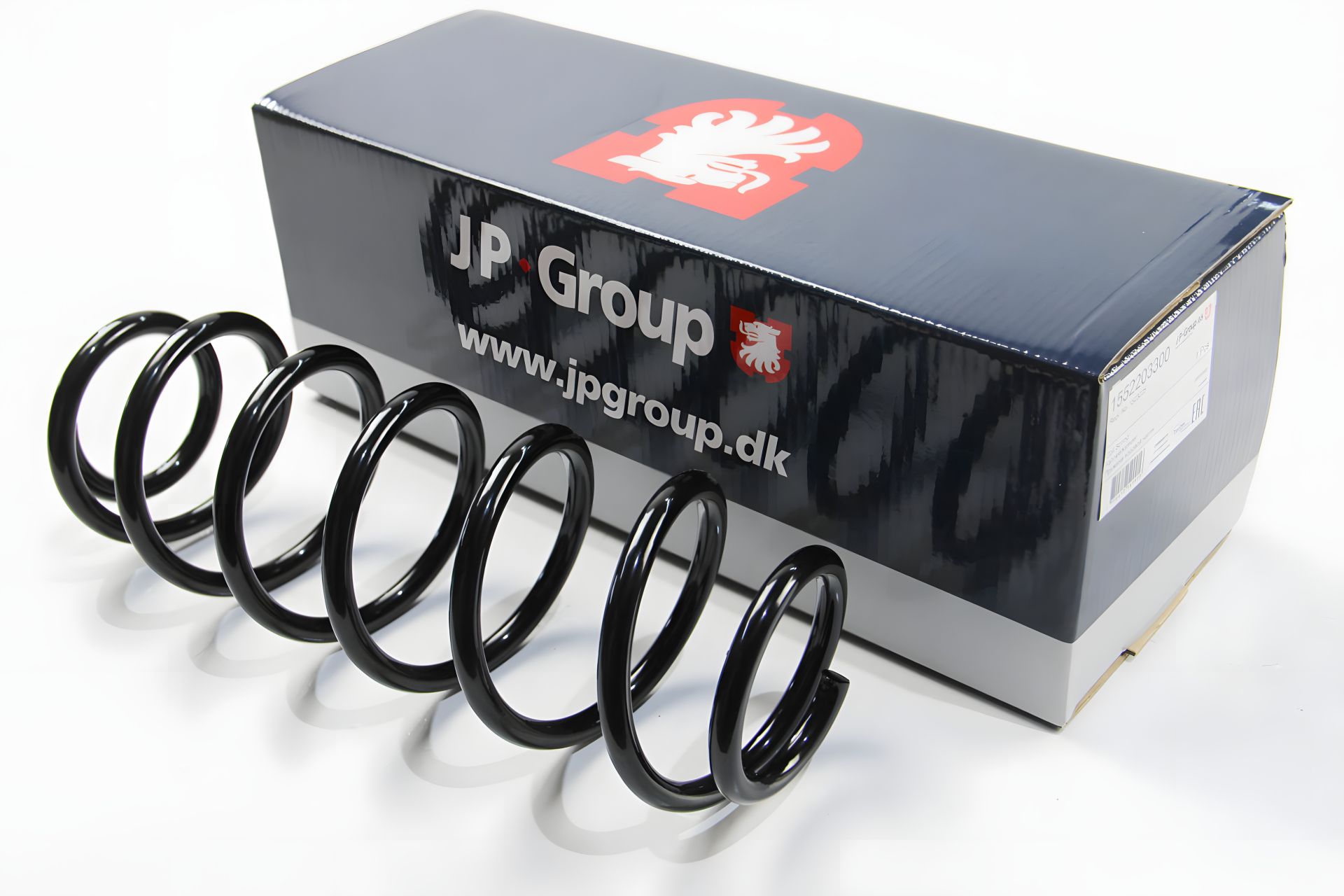 Задня пружина Ford Fiesta 08-, JP Group (1552203300) Задня пружина Ford Fiesta 08-, JP Group (1552203300)