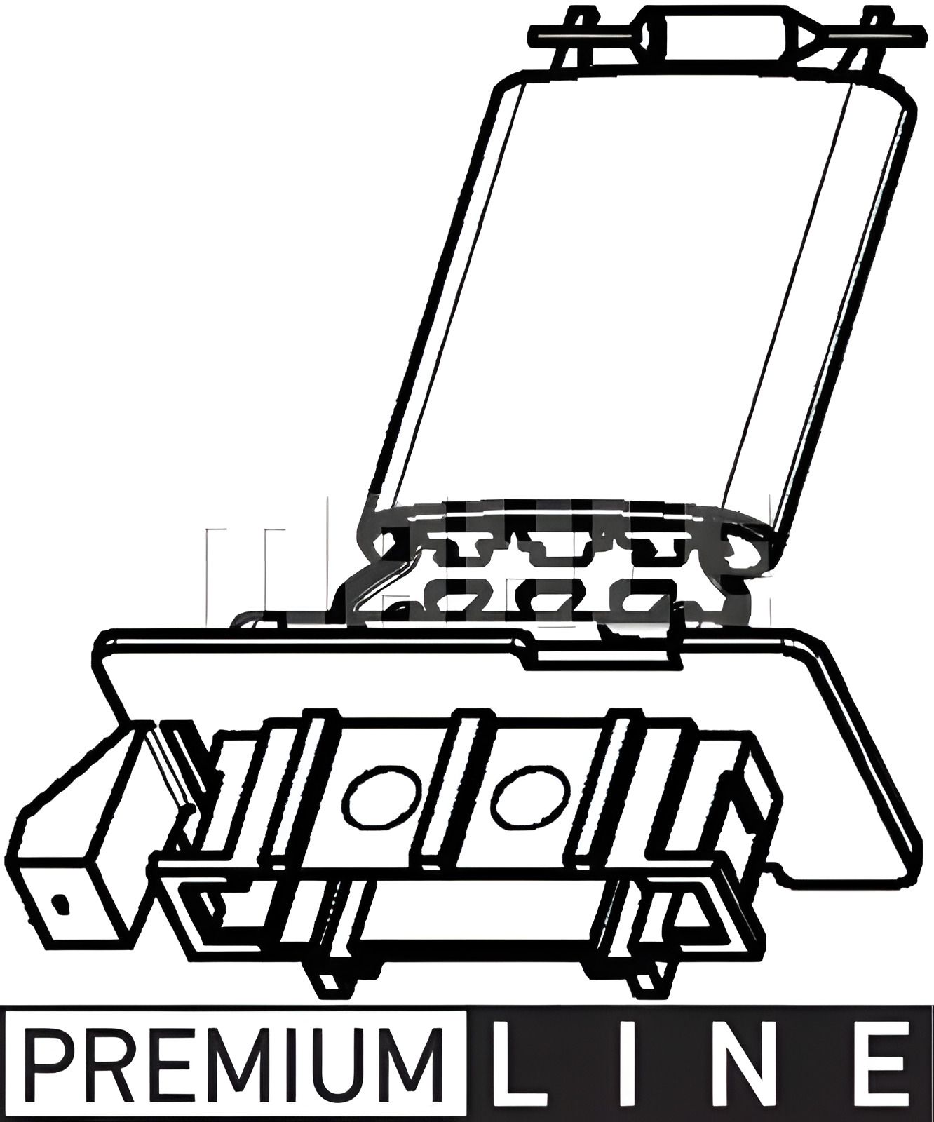 Реостат вентилятора обігрівача для A3/Q3/Leon/Octavia/Caddy 03- (Premium Line! OE) Реостат вентилятора обігрівача для A3/Q3/Leon/Octavia/Caddy 03- (Premium Line! OE)