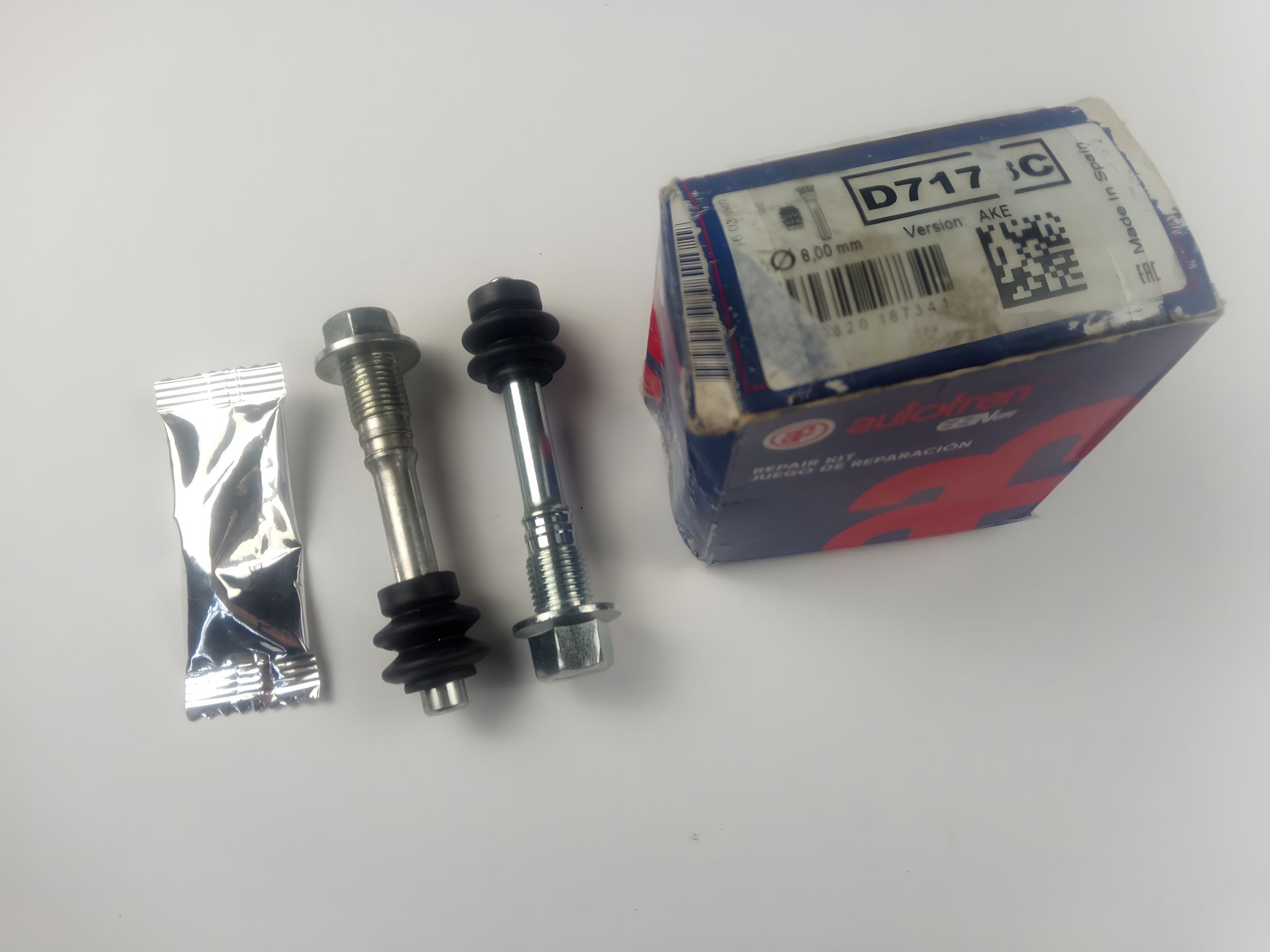 Ремкомплект направляючих заднього супорта Juke/Qashqai 01- (Akebono), AUTOFREN (D7178C), знижені ціни Ремкомплект направляючих заднього супорта Juke/Qashqai 01- (Akebono), AUTOFREN (D7178C), знижені ціни