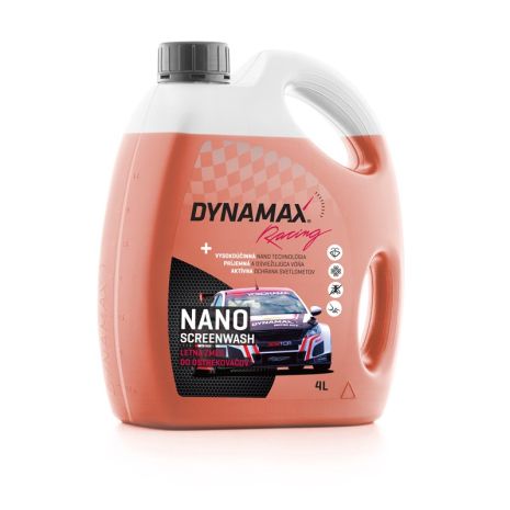 Омивач скла літній DYNAMAX NANO RACING ORANGE (4L), DYNAMAX (502570)