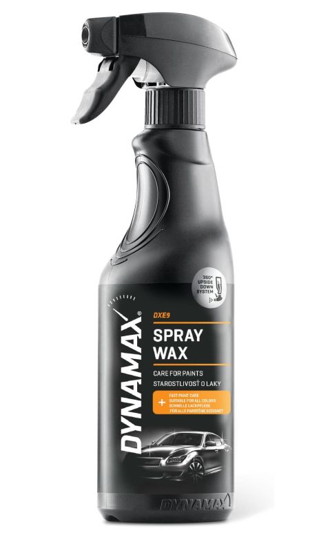 Средство на основе воска для ухода за кузовом автомобиля DXE9 SPRAY WAX (500ML), DYNAMAX (502693)