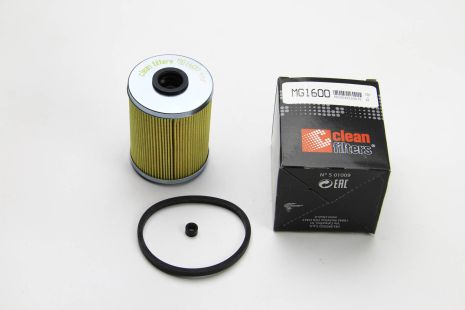 Фильтр топливный Combo 1.7 DI/CDTI 01/ Astra G/H/ Vectra B/C (71x19.5x93), CLEAN FILTERS (MG1600)