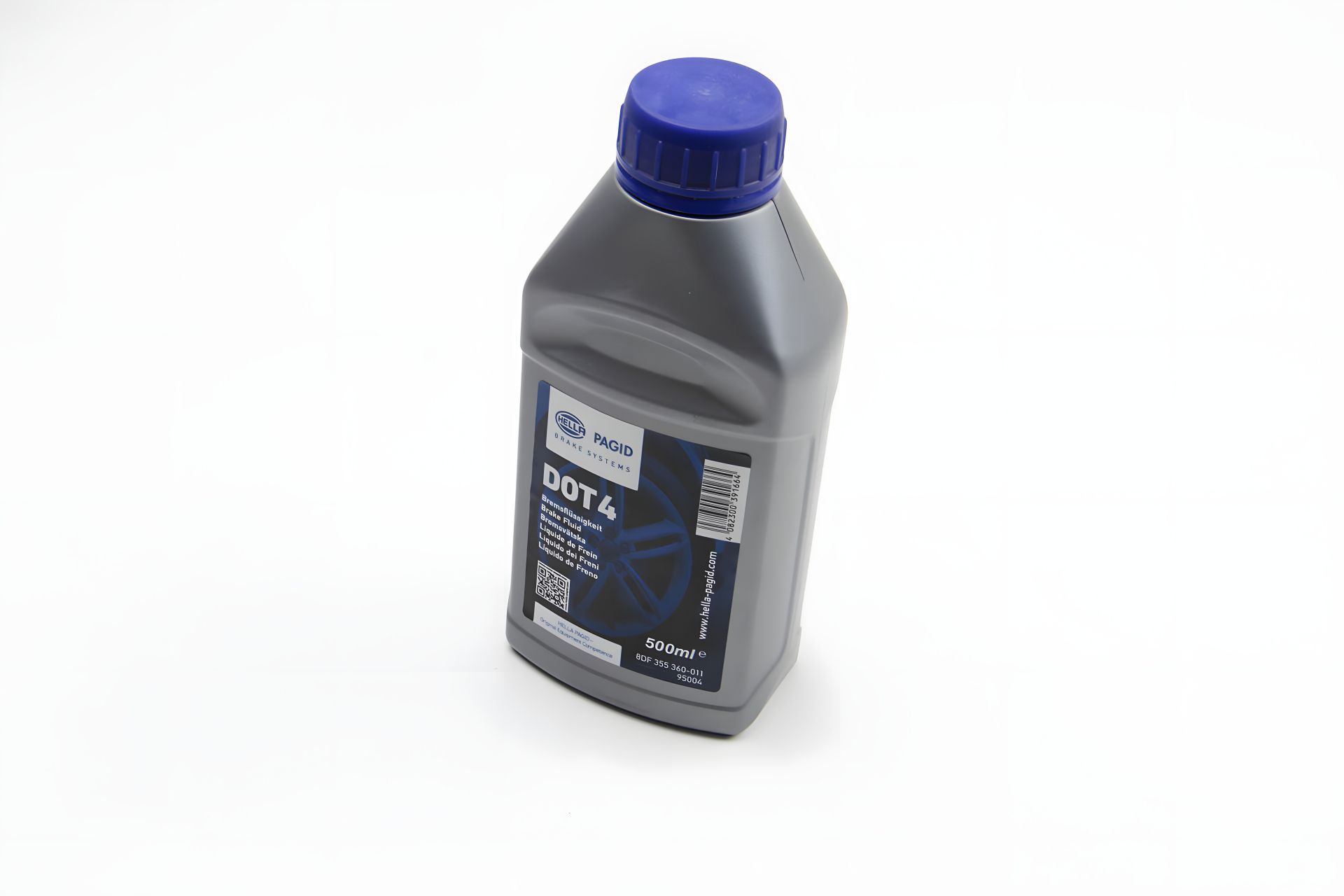 Гальмівна рідина DOT 4, 500 мл, HELLA PAGID (8DF355360011) Гальмівна рідина DOT 4, 500 мл, HELLA PAGID (8DF355360011)