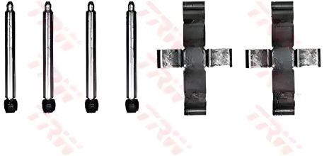 Гальмівних колодок монтажний комплект MERCEDES C(W202,S202)/S(W126)/(W124) R 84-00, TRW (PFK204) Гальмівних колодок монтажний комплект MERCEDES C(W202,S202)/S(W126)/(W124) R 84-00, TRW (PFK204)