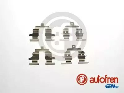 Комплект пластин для тормозных колодок NISSAN Qashqai/Qashqai+2 All models 02.07-, AUTOFREN (D42822A)