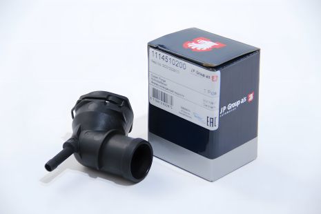 Патрубковий фланець радіатора для VW Golf/Passat/Caddy 1.6/2.0TDI 05-, JP Group (1114510200) Патрубковий фланець радіатора для VW Golf/Passat/Caddy 1.6/2.0TDI 05-, JP Group (1114510200)