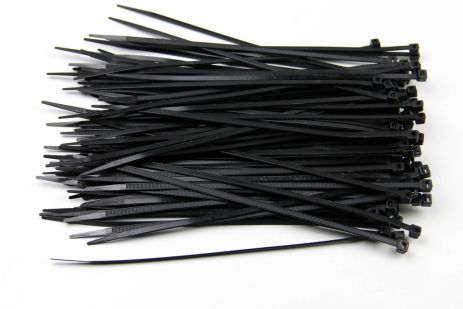 Хомут пластиковый BLACK 4,8 X 250 (100 шт), BOSMA (5534)