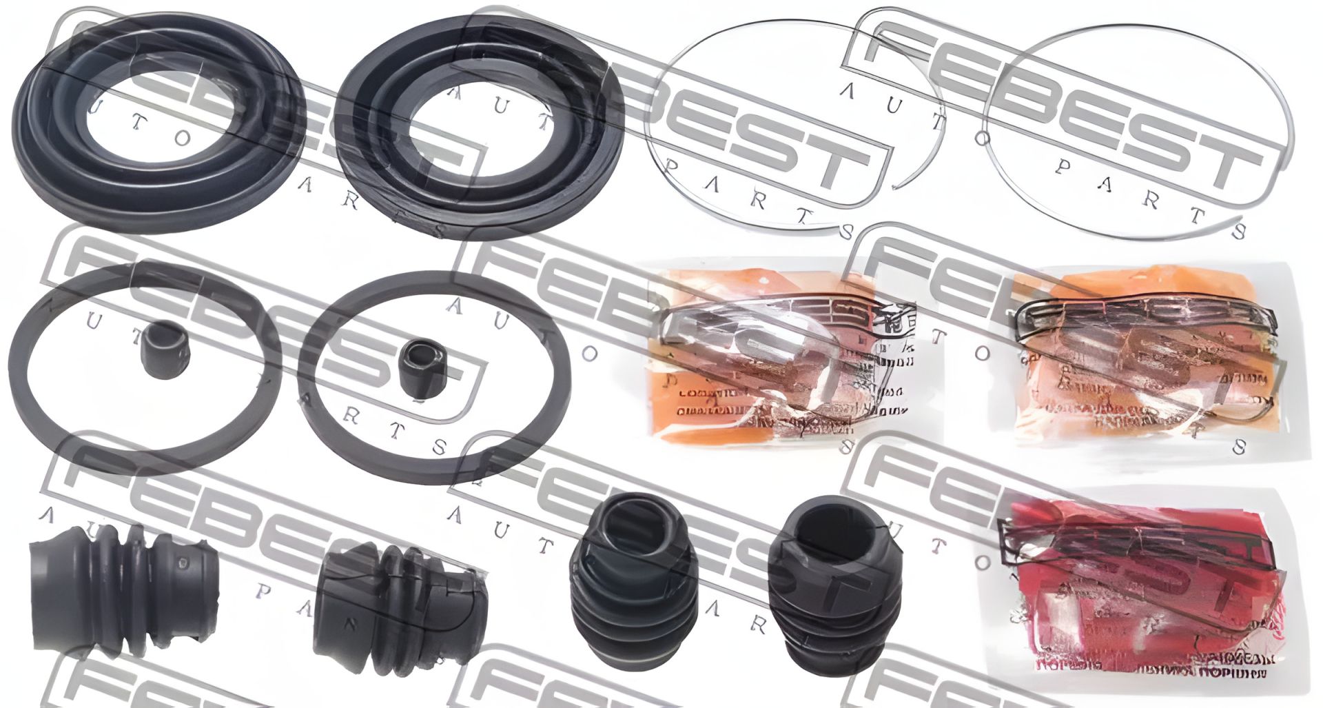 Ремкомплект заднього гальмівного супорта Impreza 92-09, FEBEST (0875B13R) Ремкомплект заднього гальмівного супорта Impreza 92-09, FEBEST (0875B13R)