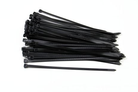 Пластиковый хомут BLACK 7,6 X 300 (100 шт), BOSMA (5510) Пластиковый хомут BLACK 7,6 X 300 (100 шт), BOSMA (5510)