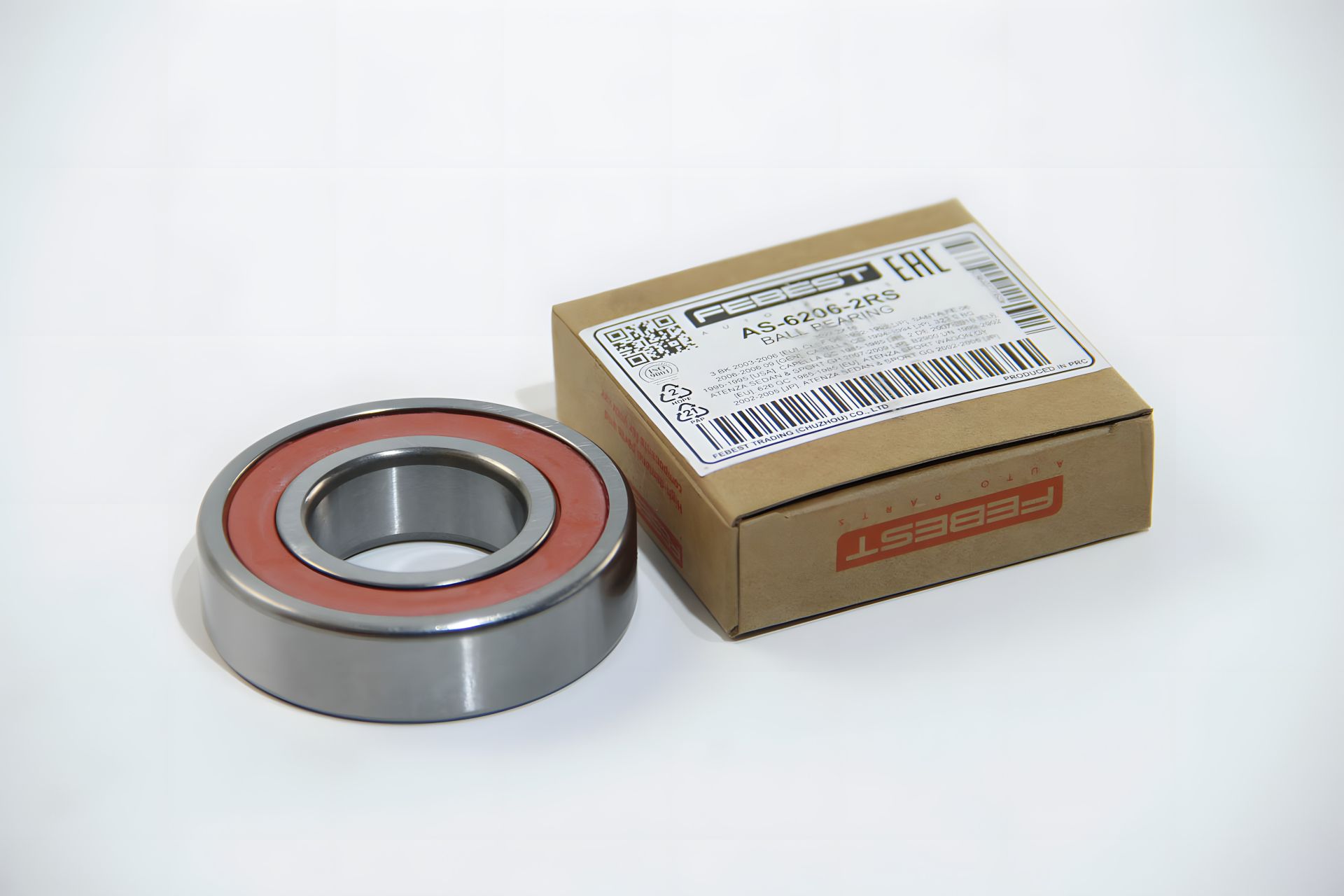 Підшипник підвісний 30x62x16 піввісі Mazda 2/3/5/6 02-14, FEBEST (AS62062RS) Підшипник підвісний 30x62x16 піввісі Mazda 2/3/5/6 02-14, FEBEST (AS62062RS)