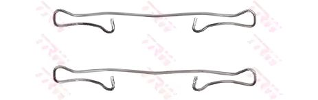 Комплект монтажний для гальмівних колодок FORD, MB, OPEL передн. TRW (PFK302)