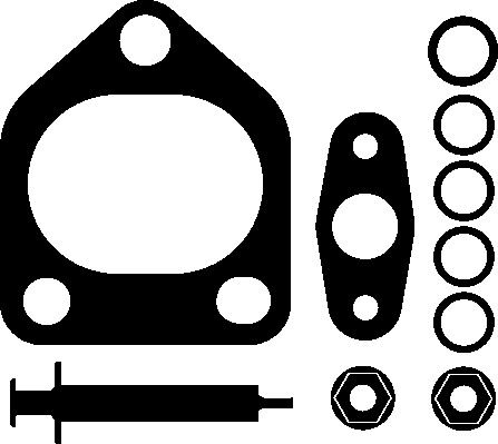 Ремкомплект турбины, bmw 1/3/5/7/x3/x5 1.7-4.0 ELRING (703871)