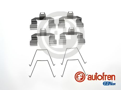 Комплект монтажних аксесуарів гальмівних колодок для MAZDA 6 02-07, AUTOFREN (D42800A)