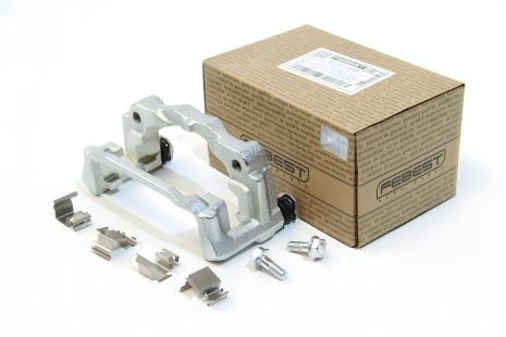 Скоба для заднего правого тормозного суппорта Ford TRANSIT, FEBEST (2177CTT9RR) Скоба для заднего правого тормозного суппорта Ford TRANSIT, FEBEST (2177CTT9RR)