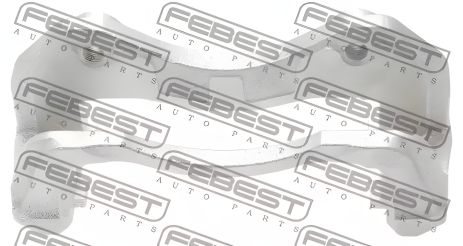 Скоба для переднего тормозного суппорта MITSUBISHI, FEBEST 0477CCWF