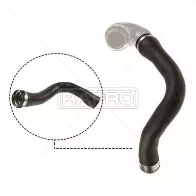 Intercooler Pipe Insignia A 2,0 D 08-, Rapro (18348)