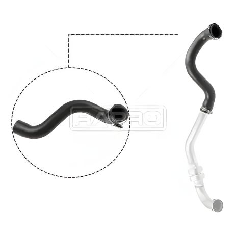 Интеркулерный патрубок Megane II 1.5dCi 03-, RAPRO (12622)