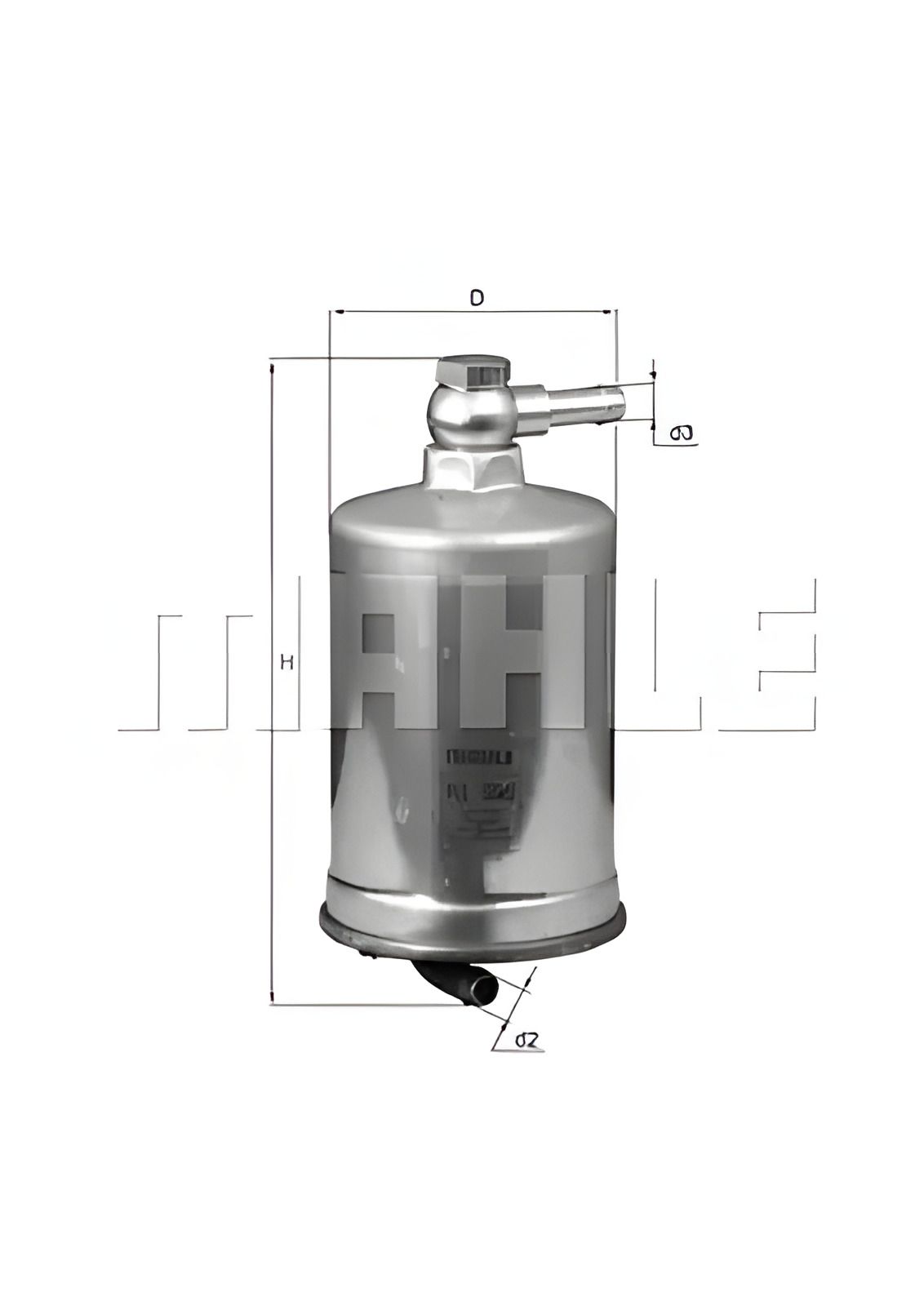 Паливний фільтр MAHLE/KNECHT Audi, VW, MAHLE/KNECHT (KL599) Паливний фільтр MAHLE/KNECHT Audi, VW, MAHLE/KNECHT (KL599)
