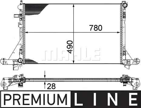 Радіатор охолодження для Renault Master III/Opel Movano 2.3 dCi/CDTI 10- заміна CR 1770 000S від Mahle/Knecht (CR17) Радіатор охолодження для Renault Master III/Opel Movano 2.3 dCi/CDTI 10- заміна CR 1770 000S від Mahle/Knecht (CR17)
