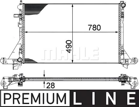 Радіатор охолодження для Renault Master III/Opel Movano 2.3 dCi/CDTI 10- заміна CR 1770 000S від Mahle/Knecht (CR17) Радіатор охолодження для Renault Master III/Opel Movano 2.3 dCi/CDTI 10- заміна CR 1770 000S від Mahle/Knecht (CR17)