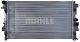 Радіатор охолодження 405 мм MERCEDES-BENZ, MAHLE/KNECHT (CR608000P)