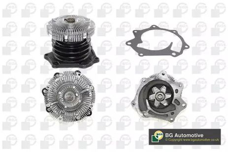 Водяний насоc Terrano 89-07 2.7 TD/Fiat 500/Panda/Punto 13- 0.9 (з прокладкою), BGA (CP3478)