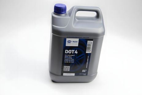 Гальмівна рідина HELLA PAGID DOT 4, 5 літрів, HELLA PAGID (8DF355360031)