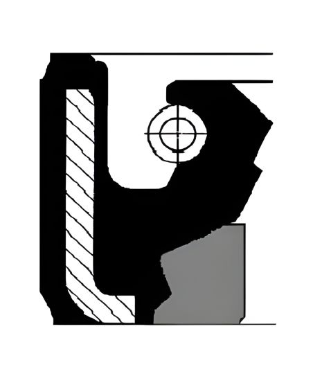 Сальник BASFX230,0X42,0X8,080HNBR, CORTECO (01029798B)